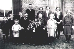 Datering 1925. Familie Marinussen - Klabbers