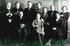 Datering 1937. Familie-Althuizen