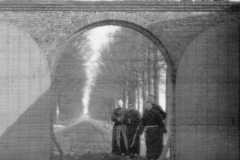 Datering 1900. Achter de poort de Wijde Peel