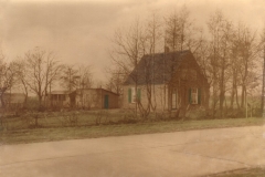 Datering 1937.  Het huis van Jan Vesters