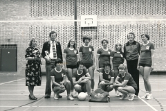 Datering 1980. Unitas volleybalvereniging.